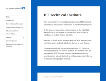 Tablet Screenshot of itt-tech.info